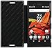 StilGut Genuine Leather Case for Sony Xperia XZ & Xperia XZs, Book Type Slim, Black