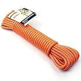 GM CLIMBING 8mm (5/16in) Accessory Cord Rope 19kN Double Braid Pre Cut CE / UIAA