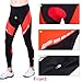 Fmix Men's 4D Padded Cycling Tights Long Bicycle Pants Ourdoor Clothes Bike Wear