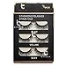 3 Pairs Long Cross False Eyelashes Makeup Natural 3D Fake Thick Black Eye Lashes Icycheer Soft Fake Lash