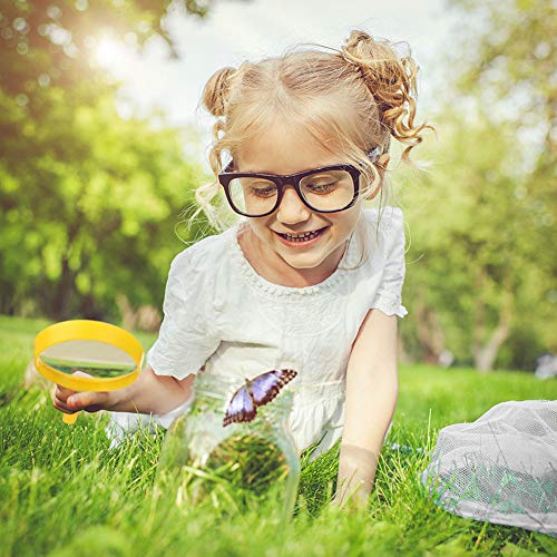 Outdoor-Explorer-Kit-Bug-Catching-with-Binoculars-Flashlight-Compass-Magnifying-Glass-Bug-Catcher-Set-Butterfly-Net-and-Backpack-Great-Kids-Gift-for-Camping-Hiking-Educational-and-Pretend