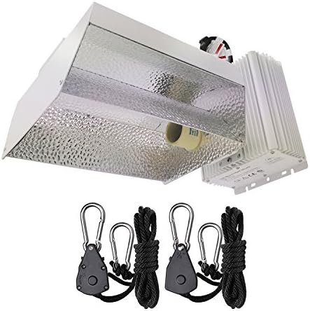 Hydro Crunch CMH01-315-ROPE 315-Watt Ceramic Metal Halide Style Grow Light System, 315W CMH Open Fixture, White