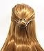 QTMY Silver Star Moon Circle Shaped Hair Pin Clips Hair Jewelry Hair Accessories (Star Moon Circle)