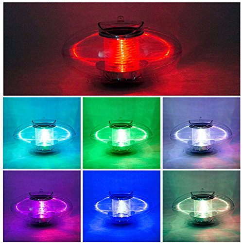 image for Sanyi Solar Floating Light Pool Light Pond Light Outdoor Night Light C