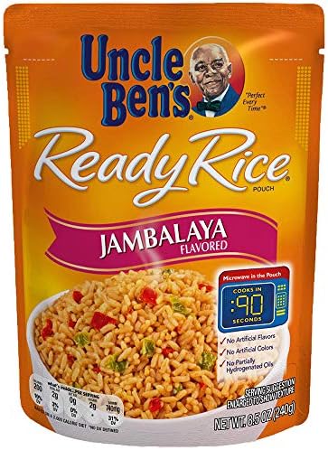 Uncle Ben's Ready Rice: Jambalaya Rice (6 Pack), Ready to Heat 8.5 oz Pouches