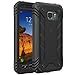 Galaxy S7 Active Case, POETIC Revolution Series [Premium Rugged][Shock Absorption & Dust Resistant] Complete Protection Hybrid Case w/Built-in Screen Protector for Samsung Galaxy S7 Active Black