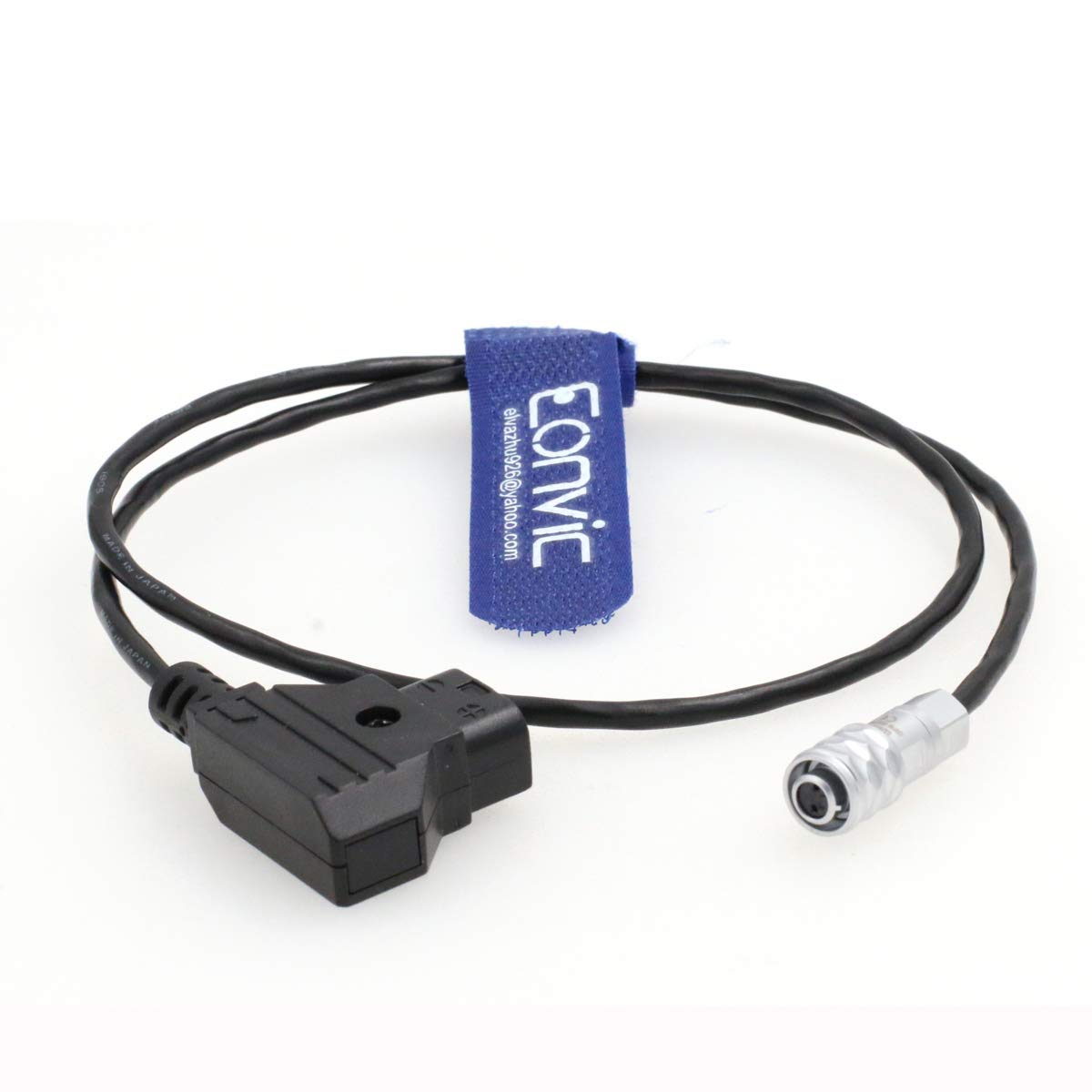 Eonvic D-Tap to Weipu 2 Pin BMPCC 4K Power Cable for Blackmagic Pocket Cinema Camera 4K V Mount Gold Mount Battery