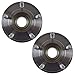 TRQ 2 Piece Front Wheel Bearing & Hub Assembly Set Compatible with 2005-2007 Avanti 2005-2014 Ford Mustang