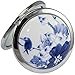 KOLIGHT® Chinese Landscape Flower Bird Portable Foldable Pocket Metal Makeup Compact Mirror Woman Cosmetic Mirror