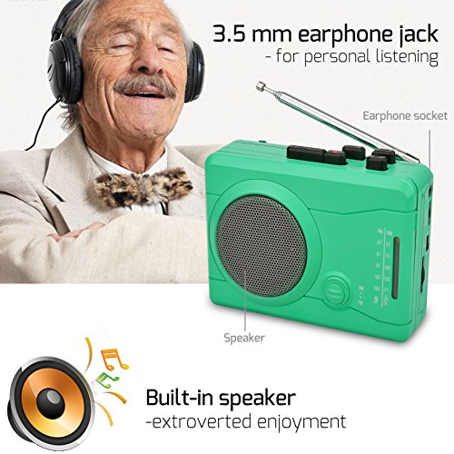 4 DIGITNOW+Cassette+Personal+Recorder+Wireless