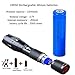 Small Rechargeable Torch, LEDNut 700 lumens Powerful Compact Tactical Flashlight Handheld LED Emergency Safety flashlight with 18650 Battery Bike Mount