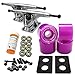 Yocaher Longboard Skateboard Trucks Combo Set 71mm Wheels + 7
