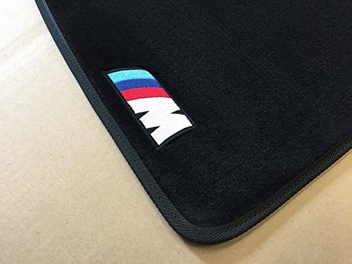 NEW CAR FLOOR MATS BLACK with ///M EMBLEM for BMW 3 series E90 2005 - 2011