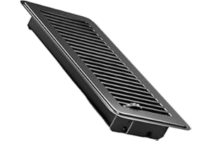 Sturdy Steel Floor Register Cover 11.5x5.5 Inch Easy Installation for Wall Duct Opening Vent Cover