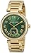 Michael Kors Women's MK6065 - Skylar Gold/Green Watch