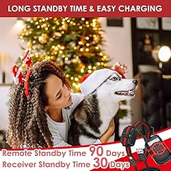Lalolee Dog Training Collar, 2 Receiver IPX7