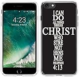 Case for Iphone 6, Iphone 6S Case Christian Quotes Bible Verses 4.7 Inches Psalm 2.3 Letter Cross