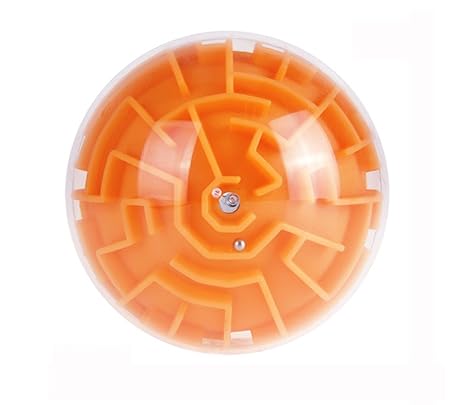YunYoud Magic 3D Maze Ball Interessantes Labyrinth Puzzle Spiel Herausforderndes Spielzeug Geschenk Babys kinderspielsachen H