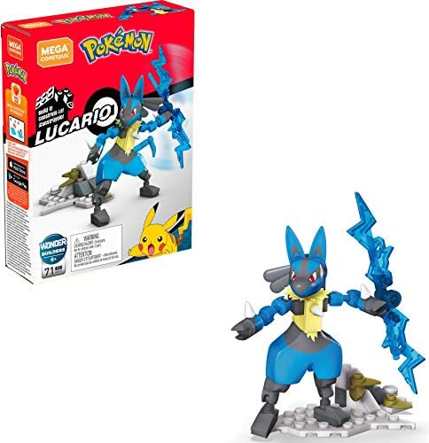Mega Construx Pokemon Lucario: Amazon 