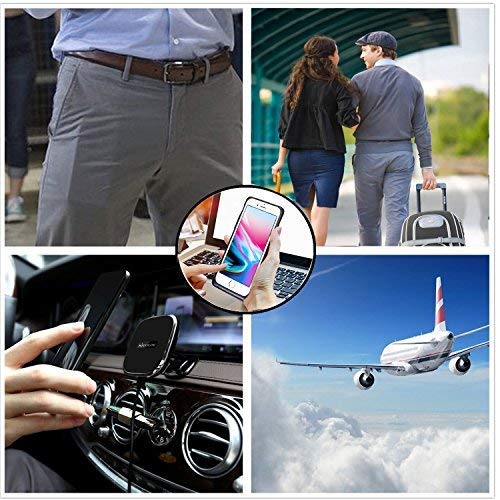 iPhone 6s Plus / 7 Plus / 8 Plus Battery Case, Slim Portable Rechargeable Charger Case - iPhone 6s Plus / 6 Plus 4000mAh by iBatrycas - Black-Unique