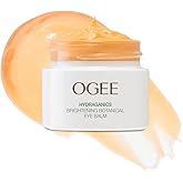 Ogee Botanical Eye Balm - Certified Organic Brightening Eye Cream for Dark Circles and Puffinesss - Made with Natural Retinol Alternative & Hyaluronic Acid