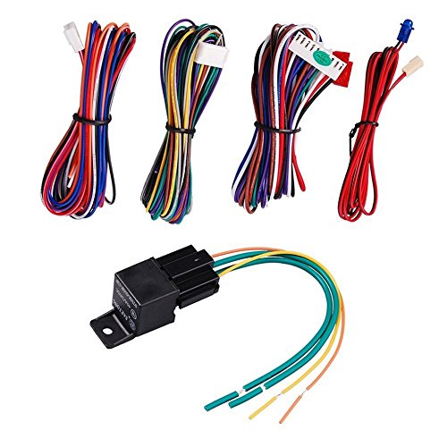 CarBest Vehicle Security Paging Car Alarm 2 Way LCD Sensor Remote Engine Start System Kit Automatic | Car Burglar Alarm System CB999