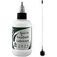 100% Silicone Treadmill Belt Lubricant - Made in The USA - with Both a Precision Twist Cap and an Application Tube for Easy, 