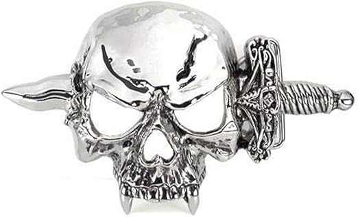 skull head belts