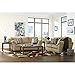 Signature Design by Ashley - Theo Faux Marble Occasional Table Set - Includes Cocktail Table & 2 End Tables, Warm Brown
