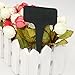 KINGLAKE 100 Pcs Waterproof Thick Plastic Black Plant Tags T Type Nursery Garden Labels