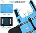 VIVAGLORY Rip Stop Dog Life Vest, Swimming Vest with Handle, Buoyancy for Doggy Puppy, Dog Life Jacket for Swimming & Boating, M, Blue
