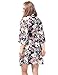 Skyfitting Women's Kimono Robe, Short Length Soft Cotton Bridesmaid Robes