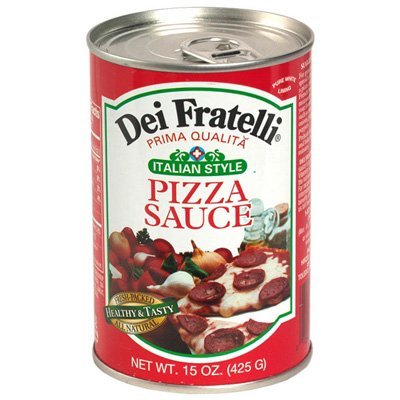 Dei Fratelli, Pizza Sauce , 15oz Can (Pack of 6)