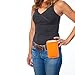 Shield Your Body Anti Radiation Cell Phone Pouch, Cell Phone Sleeves for Blocking EMF, Radiation Blocker for Cell Phone, Orange, XL, for Phones Up to 3.25-inches Wide (7 x 4.25 Inches Pouch Size)