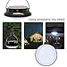 2 PACK TOMSHOO Solar Camping Light Lanterns Tent Campsite Hanging Lamp 200LM 12LED 3 Mode Solar Power USB Charging Phone Charger with Rechargeable Battery Outdoor Indoor