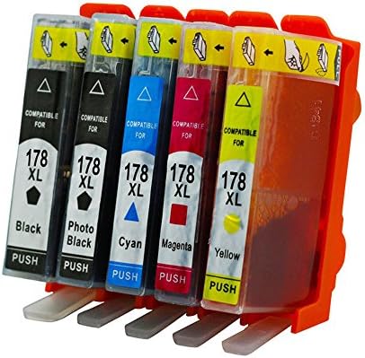 Ink Cartridge Replacement For HP 178 XL Photosmart C6380 C6300 C5300 C5383 C5380 C6383 D5460 D5400 D5463 5510 5511 5512 5514 5515 5520 6510 6512 6515 6520 7510 7515 B109a B109n B110a ProB8553
