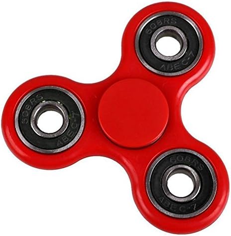 iAite New 2017 Tri Spinner Fidget Toy Anxiety Relief - Helps Reduce Stress and Racing Mind Due to ADD ADHD – Super Spin 2-5 min EDC gadget–Smooth - Easy to Carry-Precision brass material–Non 3D