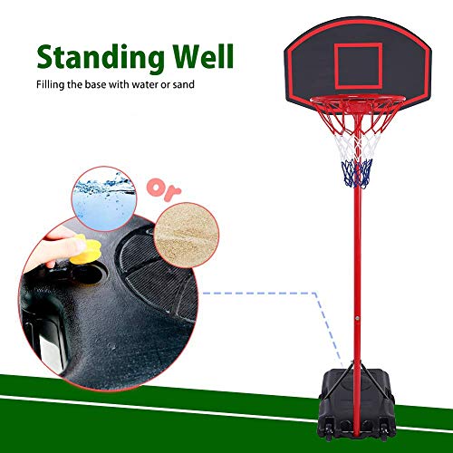 GreenGee Portable Basketball Hoop Portable Mini Basketball Hoop System