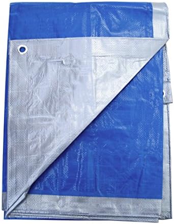 40' x 50' Silver & Blue Reversible Premium Tarp