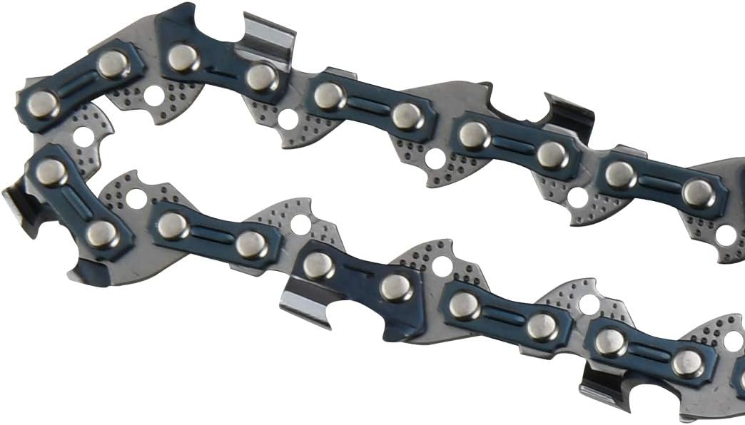 Garwinner 16Inch ChainsawChain with 56 Drive Links 3/8" Pitch Semi Chisel for