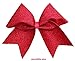 Discontinued-Royal Blue Glitter Christmas Ribbons for Crafts - HipGirl Glitter Christmas Tree Ribbon for Wreaths, Christmas Ribbon for Gift Wrapping,Cheer Bows,Dance,Floral Decor(3