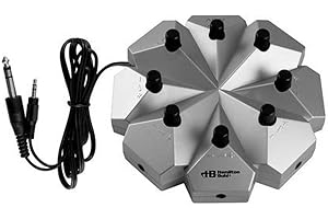 HamiltonBuhl Jackbox - 8 Position, 3.5mm Stereo with Individual Volume Controls