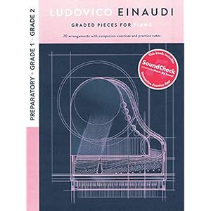 Ludovico Einaudi – Graded Pieces for Piano: Preparatory – Grade 2