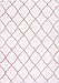 nuLOOM Nelda Trellis Kids Shag Area Rug, 5x8, Baby Pink