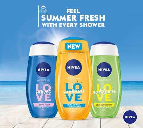 nivea love splash shower gel