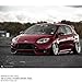 3M 1080 GP253 Gloss Cinder Spark RED 3in x 5in (Sample Size) Car Wrap Vinyl Film