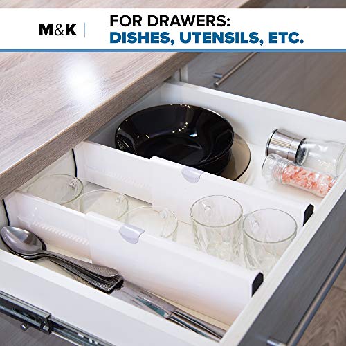 Ol Di Adjustable Drawer Dividers Expandable Dresser Organizer