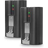 2Pack Replacement for Ring Battery Compatible with Ring-Doorbell-Camera 2/3/4/3plus, Stick Up Cam Battery (2nd and 3rd Gen), 