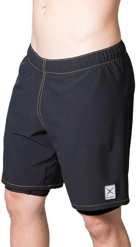 shorts with built in compression