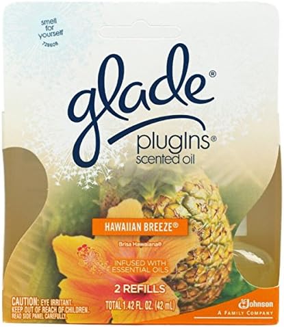Hawaiian Breeze 1.42-ounce Refill Scented Oil PlugIns Air Freshener (Pack of 6)